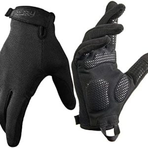 FREETOO Full-Finger Workout Gloves for Men, Padded Gym Gloves with Excellent Grip and Palm Protection